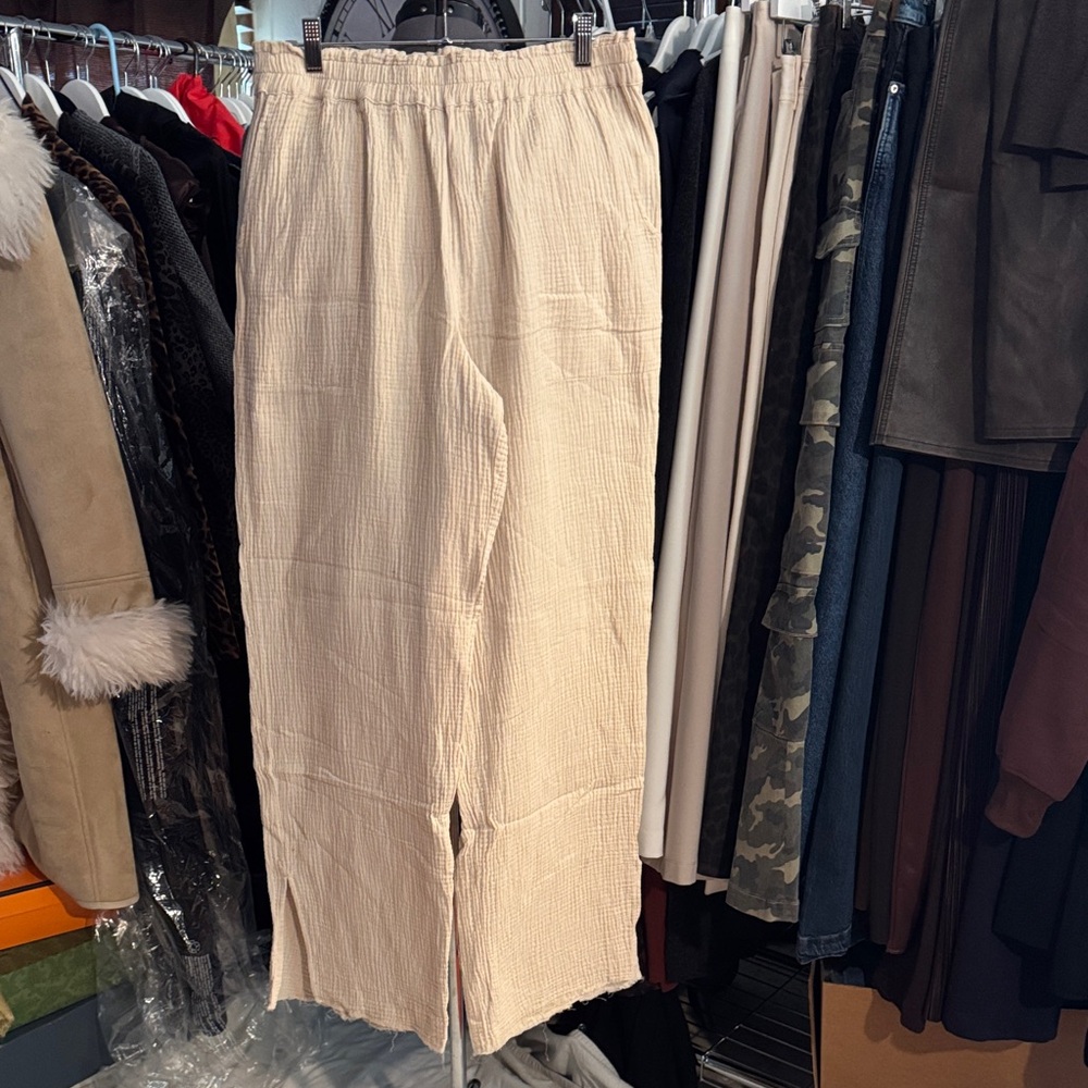 Rails Cream Wide Leg Pants